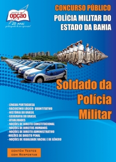 Polícia Militar / BA-SOLDADO POLÍCIA MILITAR
